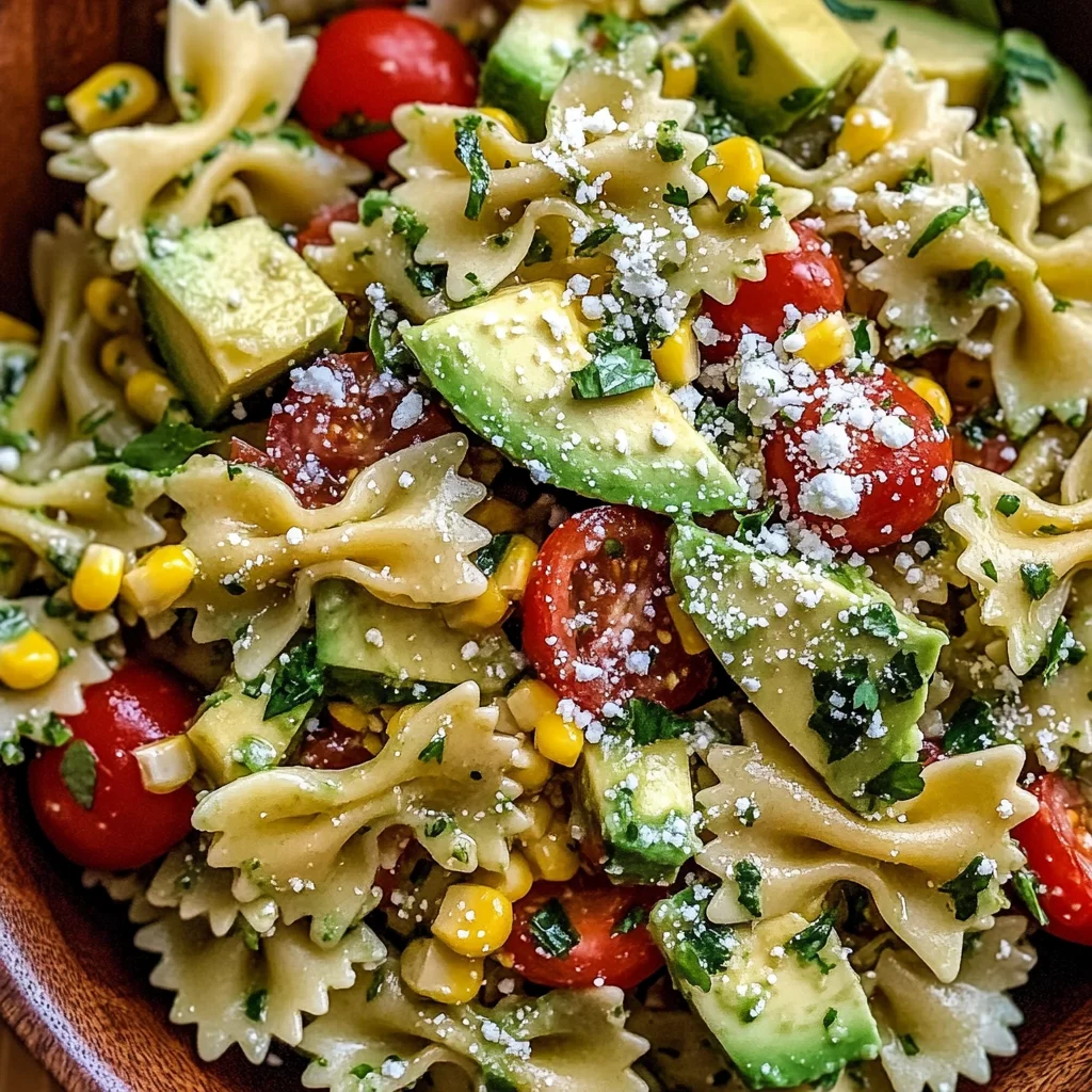 Cilantro Lime Pasta Salad