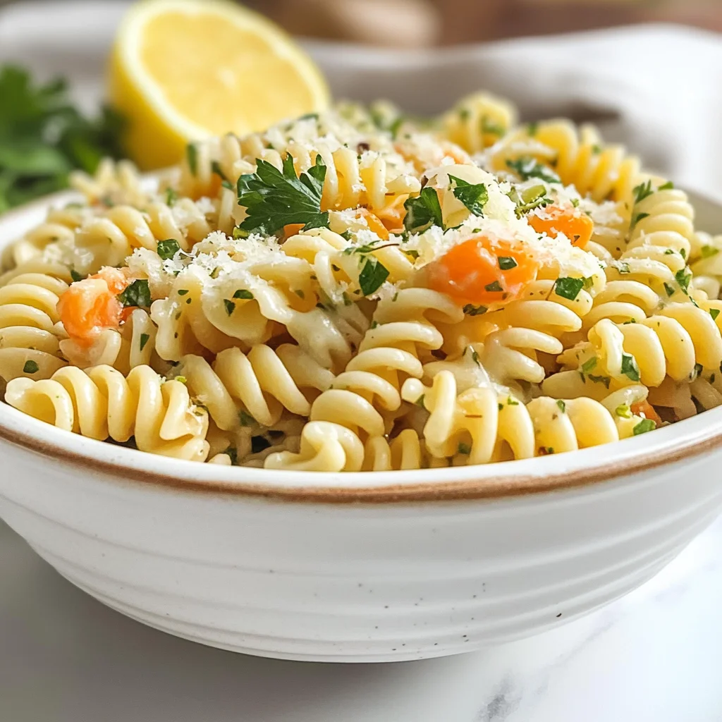 Lemon Parmesan Pasta Salad
