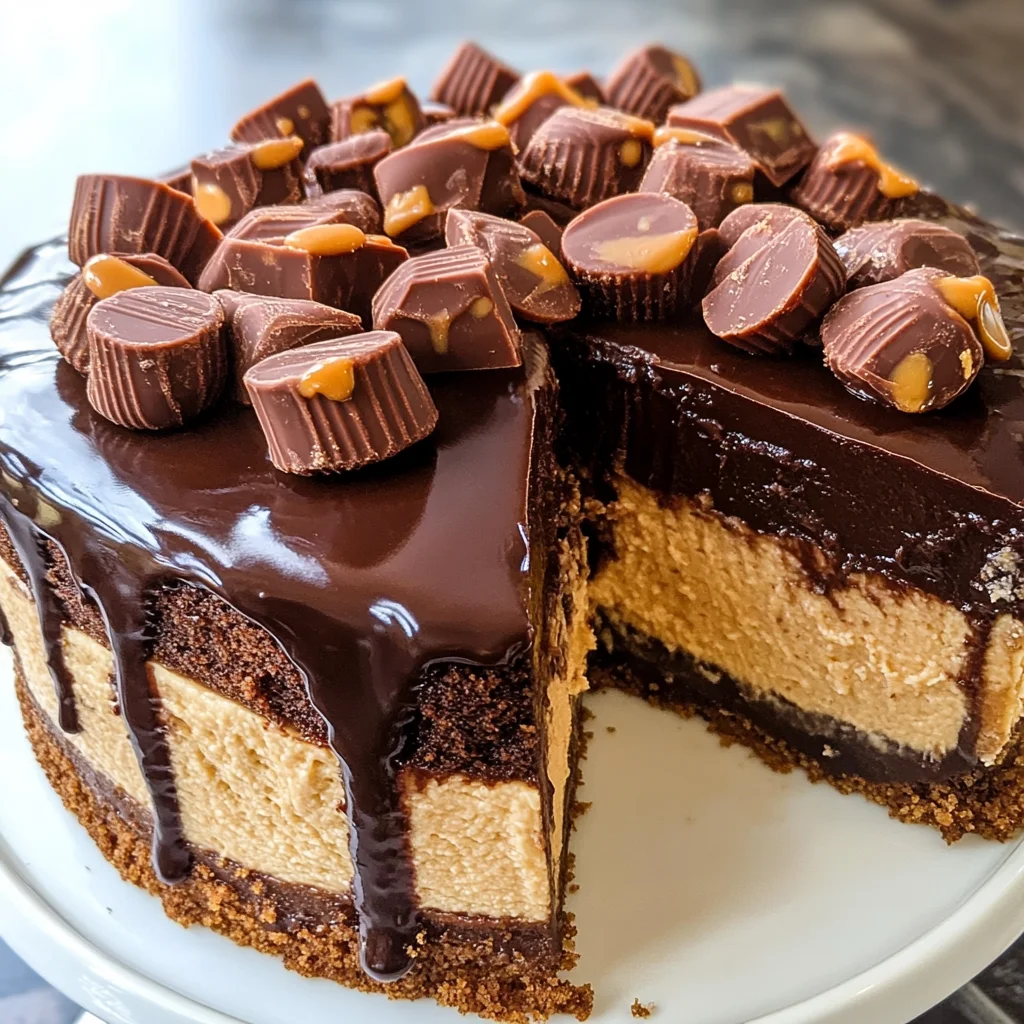 Peanut Butter Cup Cheesecake