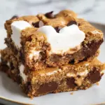 Peanut Butter S'mores Blondies